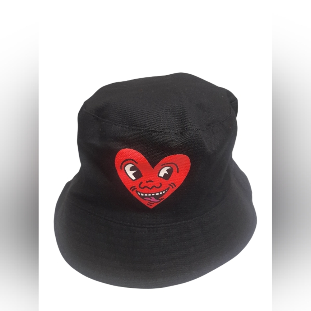 Keith Haring Reversible Bucket Hat Y2k - Picture 2 of 12